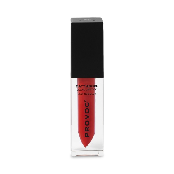 Provoc Жидкая помада для губ матовая Mattadore Liquid Lipstick 50 Ruber, wow-красный, 4.5 гр купить