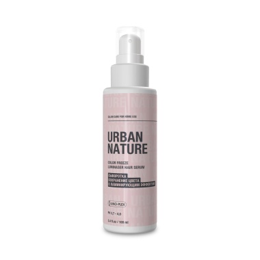 Urban Nature Сыворотка сохранение цвета с ламинирующим эффектом Color Freeze Luminaser Hair Serum, 100 мл купить