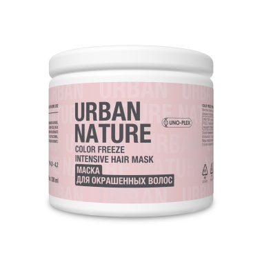 Urban Nature Маска для окрашенных волос Color Freeze Intensive Hair Mask, 300 мл купить