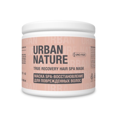 Urban Nature Маска SPA восстановление для поврежденных волос True Recovery Hair Mask, 300 мл купить