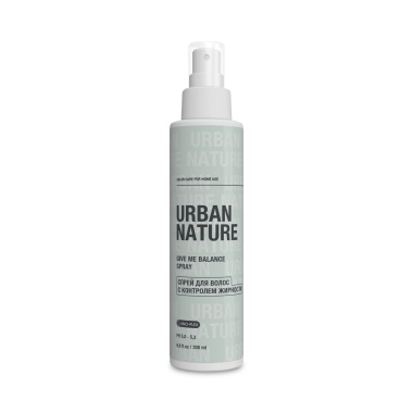 Urban Nature Спрей для волос с контролем жирности Give Me Balance Spray, 200 мл купить