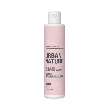 Urban Nature Шампунь для окрашенных волос Color Freeze Sulfate-Free Shampoo, 250 мл купить