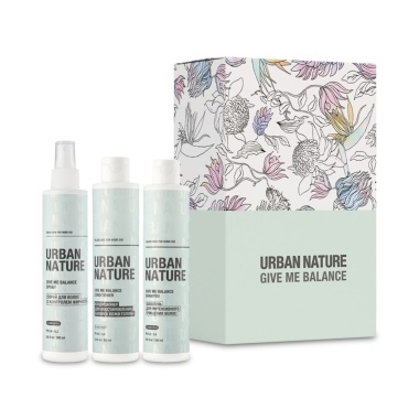 Urban Nature Набор для волос Очищение и восстановление баланса Instant Recovery Give Me Balance Care Set, 700 мл купить