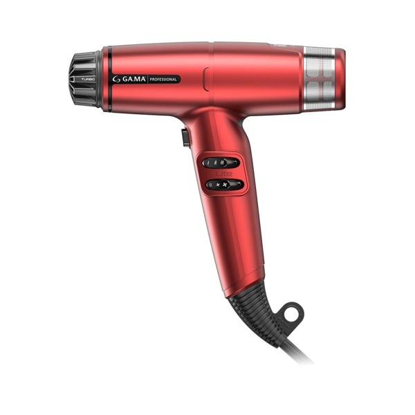 Ga.Ma Professional Электрофен для волос IQ LiteMax, красный, 1700 Вт купить
