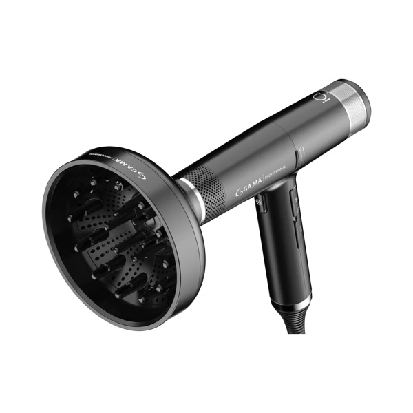 Ga.Ma Professional Электрофен для волос IQ3 Perfetto, черный, 1600 Вт купить