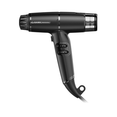 Ga.Ma Professional Электрофен для волос IQ LiteMax, черный, 1700 Вт купить