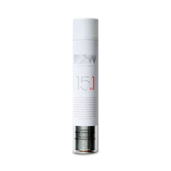 Dew Professional Лак 15 в 1 сверхсильной фиксации для волос, 500 мл купить