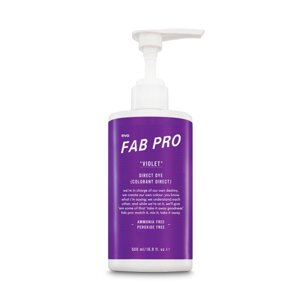Fab Pro by evo Пигмент-гель Direct Dye, Фиолетовый Violet, 500 мл купить