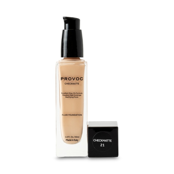 Provoc Тональная основа для нормальной и комбинированной кожи CheckMatte Foundation, #21, 30 мл купить