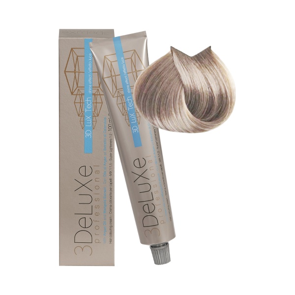 3Deluxe Professional Крем-краска для волос, 12.81 мерцающий платиновый, 100 мл купить