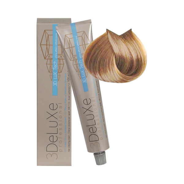 3Deluxe Professional Крем-краска для волос, 903 очень светлый золотистый блондин; сильный осветлитель, 100 мл купить