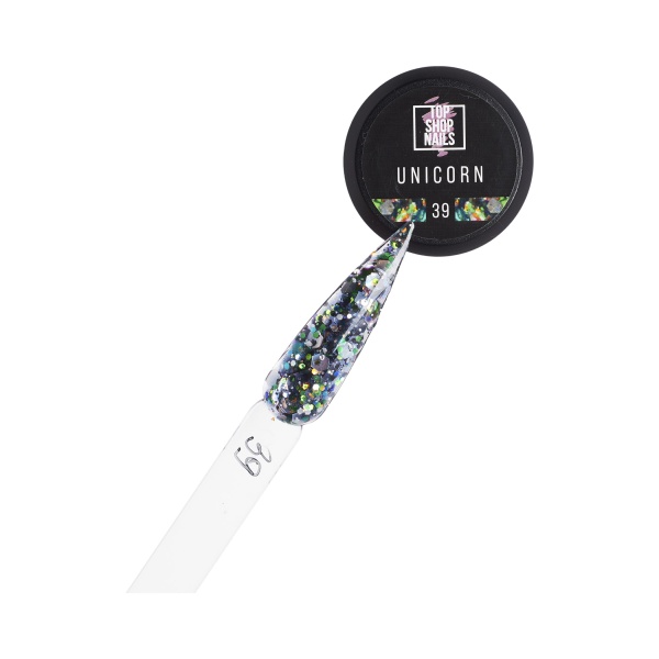 TopShopNails Блестки Unicorn Gel, № 39, 5 мл купить