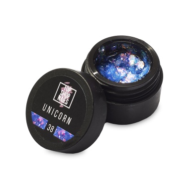 TopShopNails Блестки Unicorn Gel, № 38, 5 мл купить