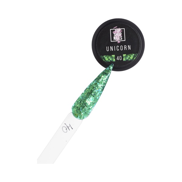 TopShopNails Блестки Unicorn Gel, № 40, 5 мл купить