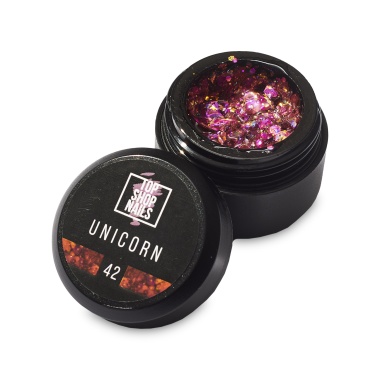 TopShopNails Блестки Unicorn Gel, № 42, 5 мл купить