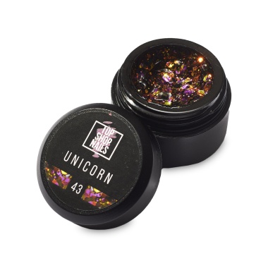 TopShopNails Блестки Unicorn Gel, № 43, 5 мл купить