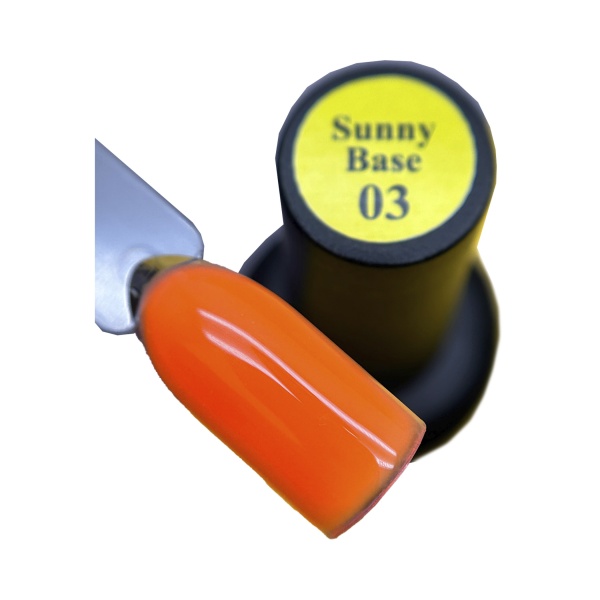 TopShopNails Декоративная база Sunny Base № 03, 15 мл купить