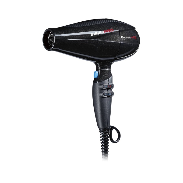 BaByliss Pro Фен Excess HQ, 2 насадки, 2600 Вт, черный купить