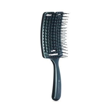 Dewal Pro Щетка New Flexi с антистатическим покрытием, нейлоновый штифт, 8 рядов, зеленый купить