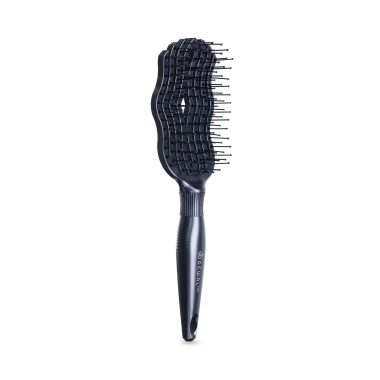 Dewal Pro Щетка New Flexi с антистатическим покрытием, нейлоновый штифт, 8 рядов, серый купить