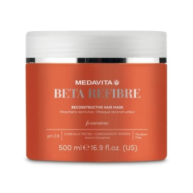 Medavita Восстанавливающая маска для повреждённых волос Beta-Refibre, 500 мл купить