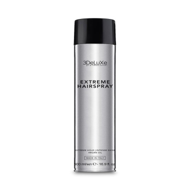 3Deluxe Professional Лак для волос экстра сильной фиксации Hair Spray Extreme Hold, 500 мл купить