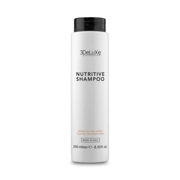 3Deluxe Professional Шампунь для сухих и поврежденных волос Shampoo Nutritive, 250 мл купить