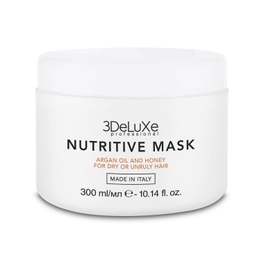 3Deluxe Professional Маска для сухих и поврежденных волос Nutritive Mask, 300 мл купить