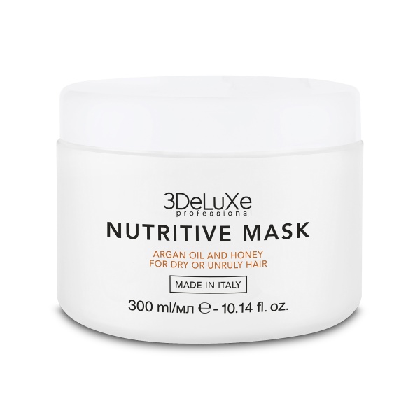 3Deluxe Professional Маска для сухих и поврежденных волос Nutritive Mask, 300 мл купить