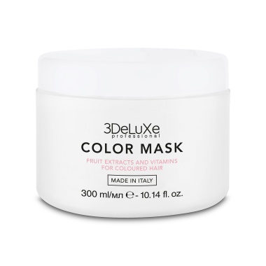 3Deluxe Professional Маска для окрашенных волос Color Mask, 300 мл купить