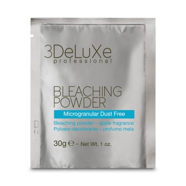 3Deluxe Professional Осветляющая пудра Bleaching Powder, Blue голубая, 30 гр купить