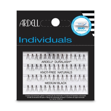 Ardell Пучки ресниц безузелковые, Dura Lash Flare Medium Black, черные купить