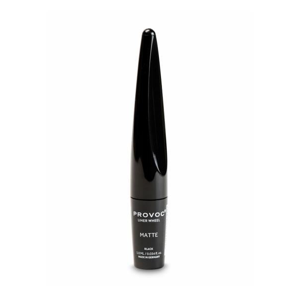 Provoc Устойчивая подводка для глаз с роликом Eyeliner Wheel, 01 Matte Black черный, 1 мл купить