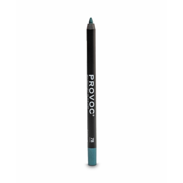 Provoc Полуперманентный гелевый карандаш для глаз Gel Eye Liner, 78 Enchanting темные морские волны с шиммером, 1,2 гр купить