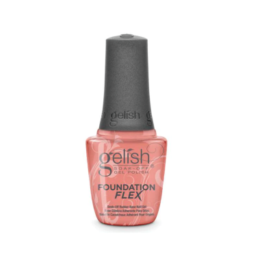 Gelish База камуфлирующая каучуковая Foundation Flex Cover Rubber Base Gel, бежевая Beige, 15 мл купить