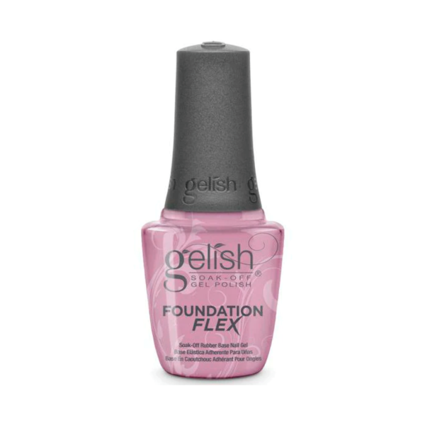 Gelish База каучуковая Foundation Flex Rubber Base Gel, нежно-розовая Light Pink, 15 мл купить