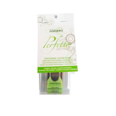 Harmony Одноразовые формы для гелевых ногтей Clear Gel Nail Forms, прозрачные, 100 шт купить