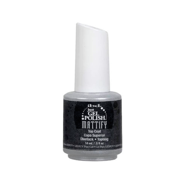 ibd Топ для гель-лака 3 фаза, матовый Mattify Top Coat, 14 мл купить
