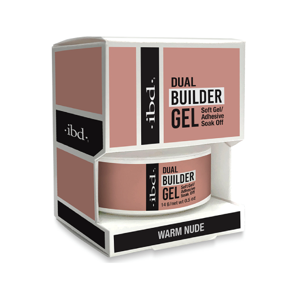 ibd Мягкий конструирующий гель Led/UV Dual Builder Gel Warm Nude, 14 мл купить