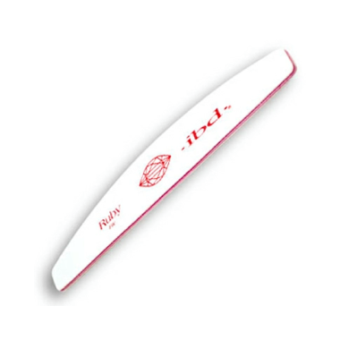 ibd Пилка для искусственных ногтей Ruby File, 100/100 грит, 10 шт купить