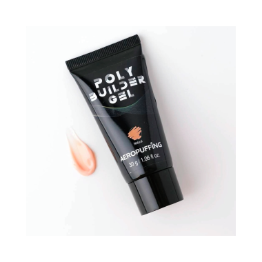 Aeropuffing Полигель Poly Builder Gel, натурально-бежевый Natural, 30 гр купить