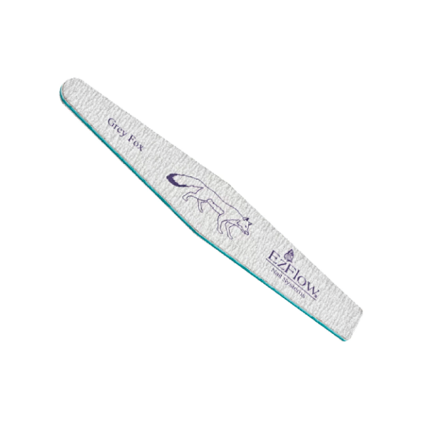 EzFlow Пилка для искусственных и натуральных ногтей Grey Fox®, 180/180 грит, 10 шт купить