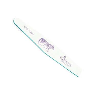 EzFlow Пилка для искусственных ногтей White Tiger®, 100/100 грит, 5 шт купить