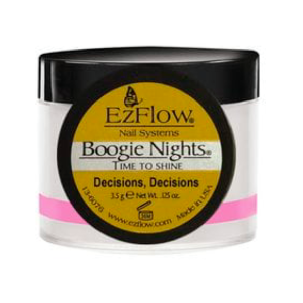 EzFlow Глиттерная акриловая пудра для дизайна Boogie Nights®, Decisions Decisions, 3.5 гр купить