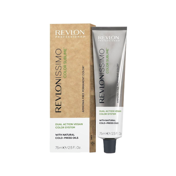 Revlon Professional Перманентный краситель веганский Revlonissimo Color Sublime, 7.41, 75 мл купить