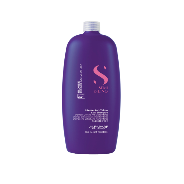 AlfaParf Milano Professional Шампунь интенсивно тонирующий антижёлтый Intense Anti-Yellow Low Shampoo, 1000 ml купить