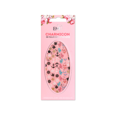 E.Mi Силиконовые стикеры Charmicon 3D Silicone Stickers, №83 Круиз купить