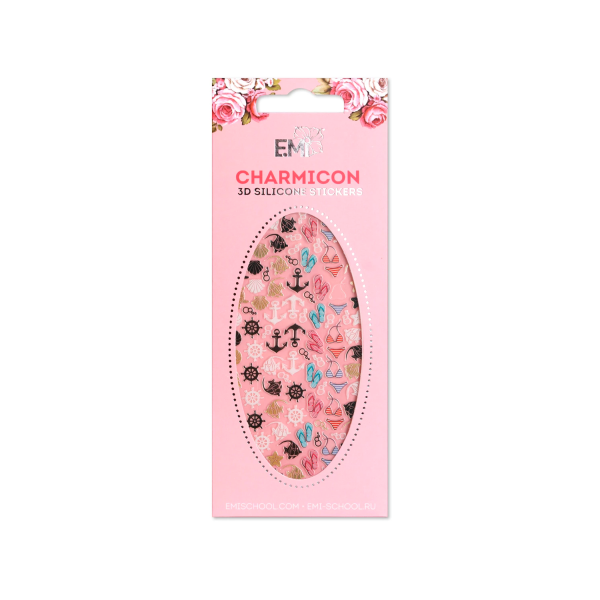 E.Mi Силиконовые стикеры Charmicon 3D Silicone Stickers, №83 Круиз купить