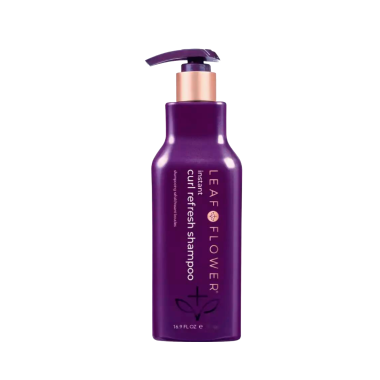 Leaf&Flower Шампунь для мгновенного очищения вьющихся волос CBD Instant Curl Refresh Shampoo, 1000 мл купить