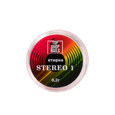 TopShopNails Втирка Stereo № 1, 0,2 гр купить